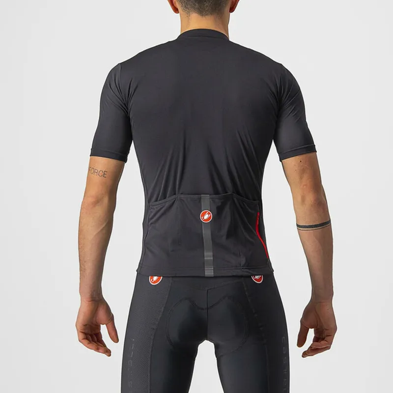 Castelli Classifica SS Road Jersey Light Black-1